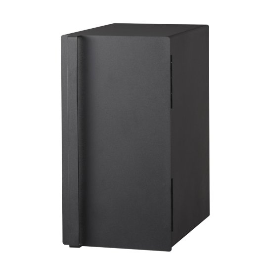Vertikální chlebník YAMAZAKI Tower 5681, 24l, černý